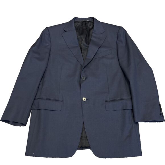 Canali Blazer Mens It 50 | US 40 100% Wool Sports Coat Rothman Union SQ NYC - Picture 1 of 15